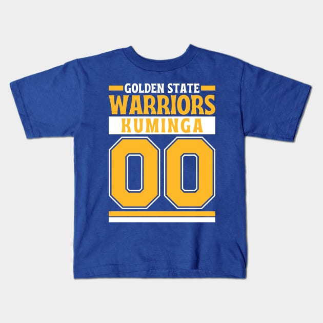 Golden State Warriors Kuminga 00 Limited Edition Kids T-Shirt by Astronaut.co